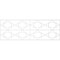 Ekena Millwork Set of Four Panels for 94 1/2"W x 32 1/4"H Gypsum Fretwork Wainscot Wall Paneling WPKP16X01X47GYP - alternate 3
